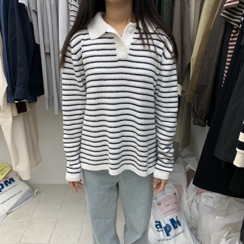 DRESS ROOM韓國代購㊣女士新品真品時尚25秋冬休閑職業針織衫DRESS ROOM針織衫圖色3