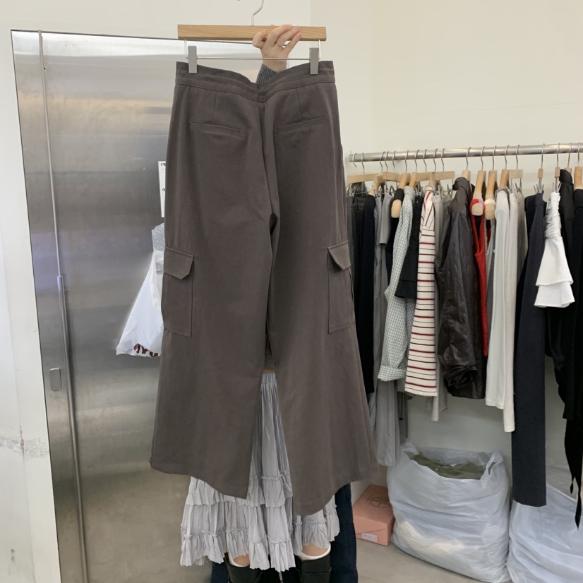 PORTS MOSS韓國直郵㊣女士新品時尚25秋冬熱賣休閑人氣休閑褲PORTS MOSS休閑褲