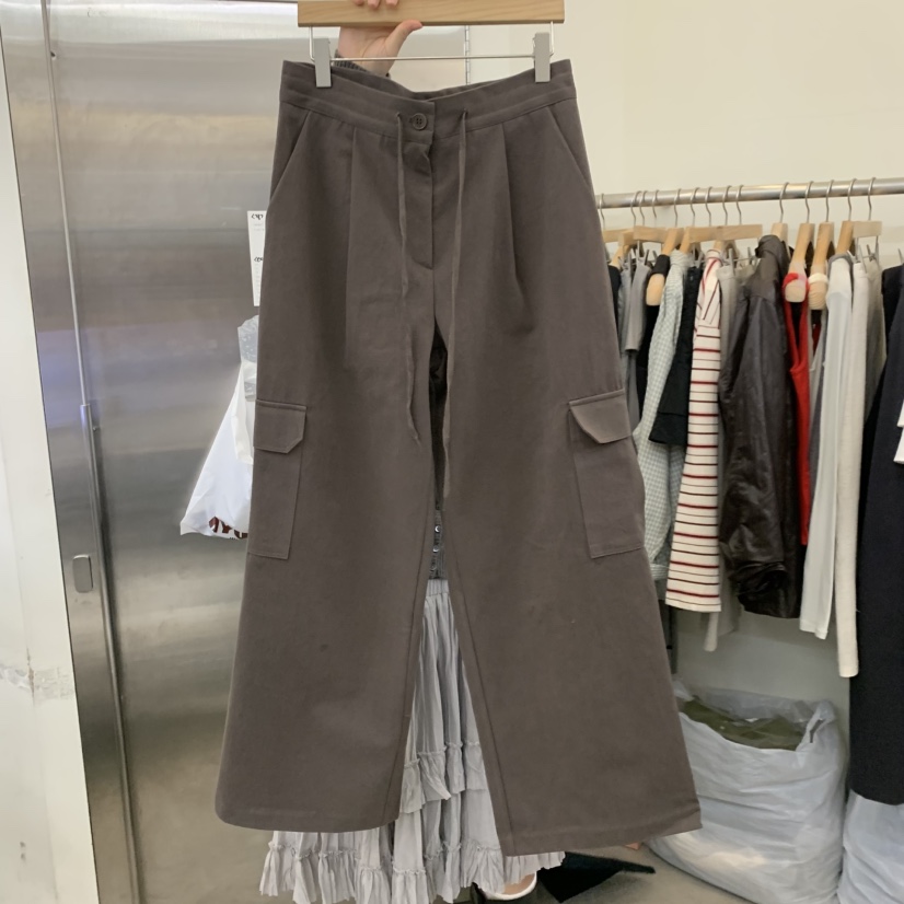 PORTS MOSS韓國直郵㊣女士新品時尚25秋冬熱賣休閑人氣休閑褲PORTS MOSS休閑褲
