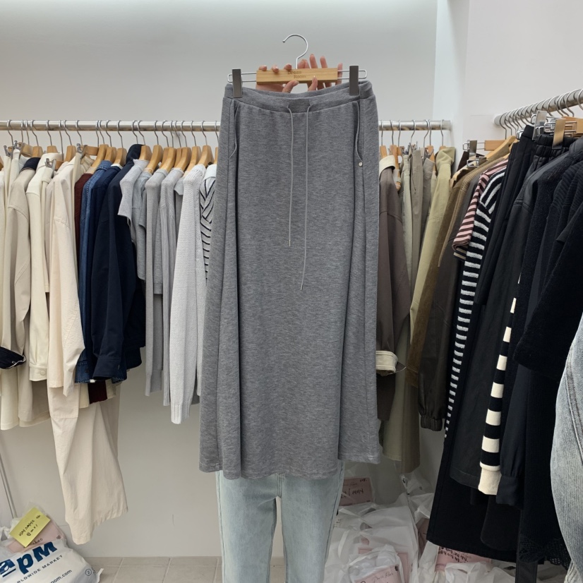 DRESS ROOM韓國代購㊣女士新品時尚推薦25秋冬職業真品長裙DRESS ROOM長裙