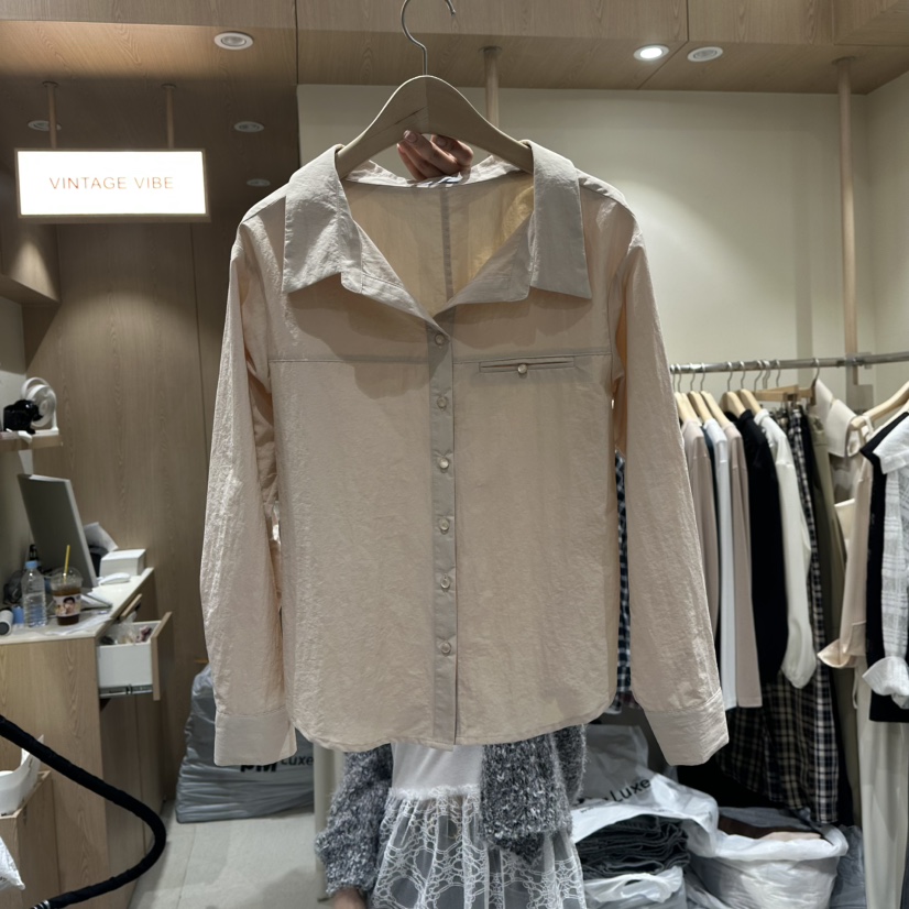 VINTAGE VIBE東大門㊣直郵女裝新品真品時尚推薦襯衫蕾絲衫VINTAGE VIBE襯衫/蕾絲衫
