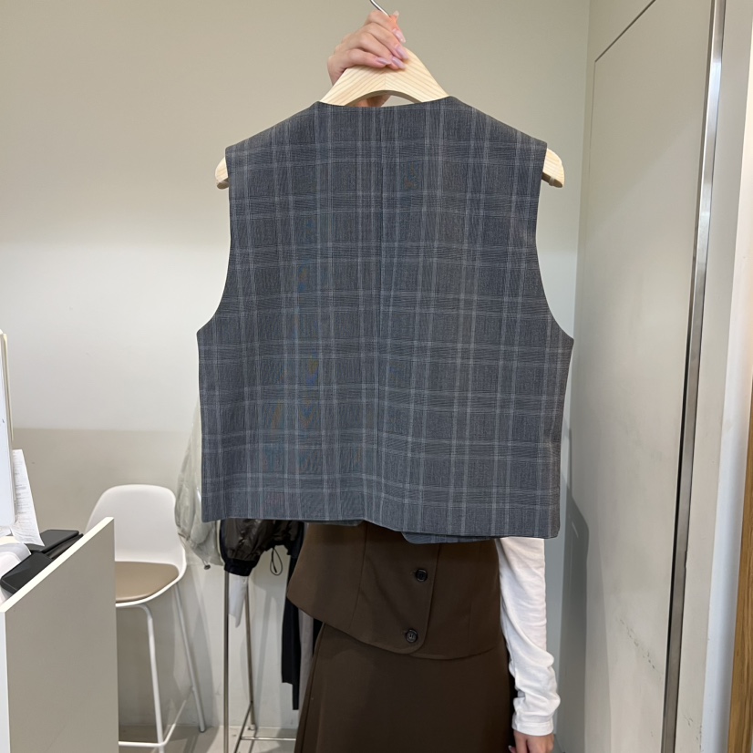 OUTRENE東大門㊣實拍女裝新款職業推薦人氣真品熱賣休閑馬甲OUTRENE馬甲