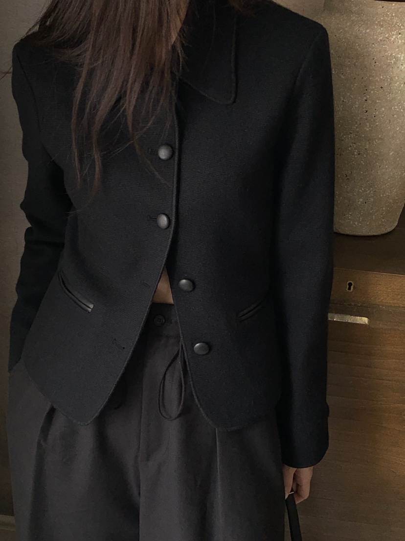 LOGARDEN東大門㊣實拍女裝新款推薦25秋冬休閑熱賣人氣夾克LO GARDEN夾克圖色2