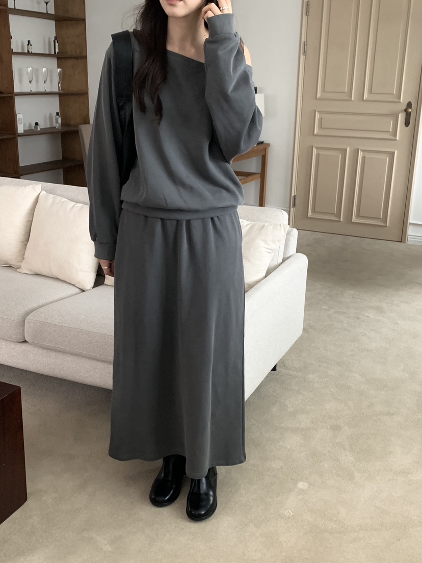 CM東大門㊣代購女士新品休閑職業時尚人氣推薦25秋冬熱賣長裙CM_centimeter長裙