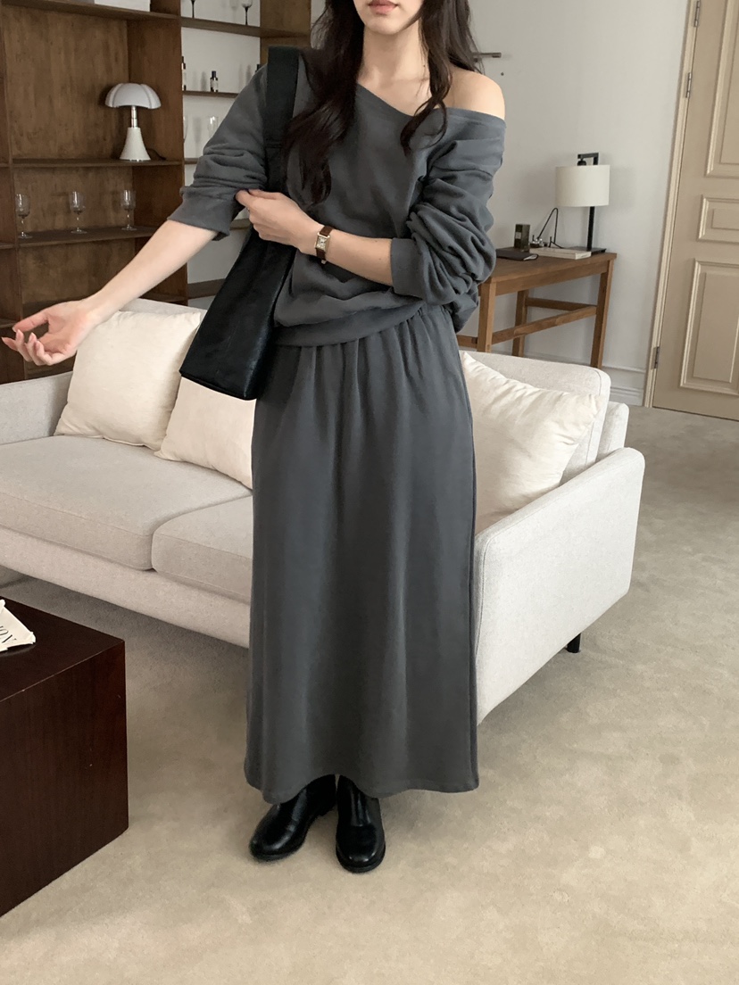 CM東大門㊣代購女士新品休閑職業時尚人氣推薦25秋冬熱賣長裙CM_centimeter長裙
