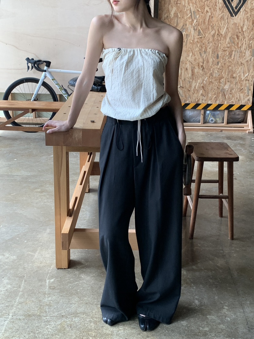 LOGARDEN韓國直郵㊣女裝新款時尚推薦人氣職業真品休閑休閑褲LO GARDEN休閑褲圖色2