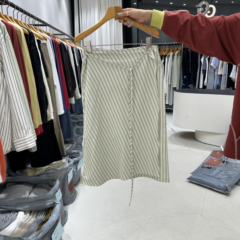 TREND SELLER/G東大門㊣實拍女士新款25秋冬半身裙中短裙G/TREND SELLER半身裙/中短裙圖色2