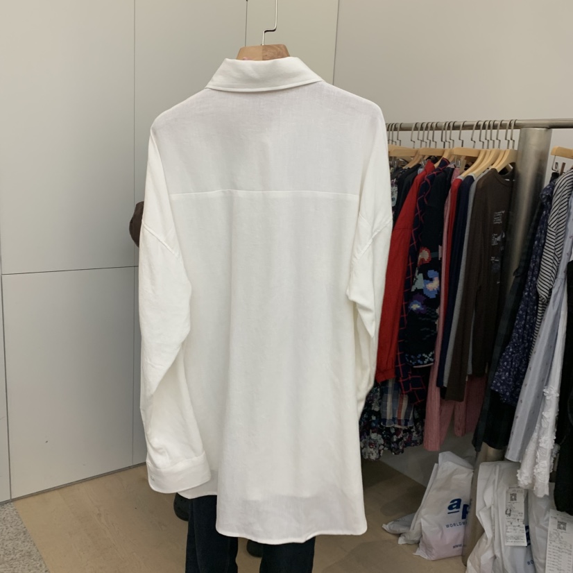 DOHWAJI東大門㊣代購女裝新品真品熱賣25秋冬襯衫蕾絲衫刺繡DOHWAJI襯衫/蕾絲衫