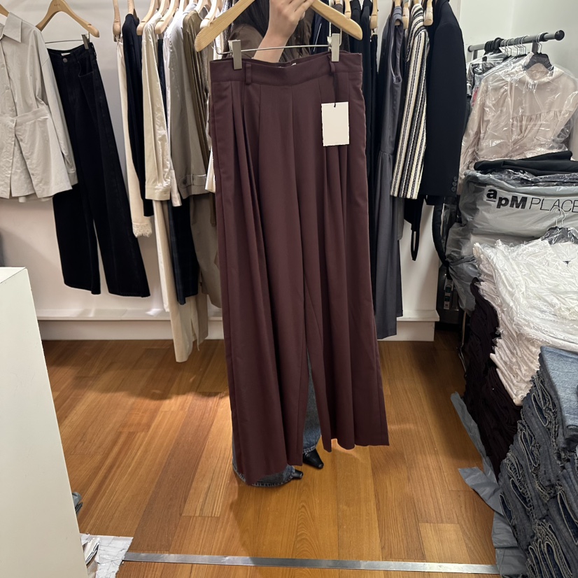 NAVE韓國代購㊣女裝新款休閑推薦時尚人氣職業真品25秋冬休閑褲NAVE休閑褲圖色2