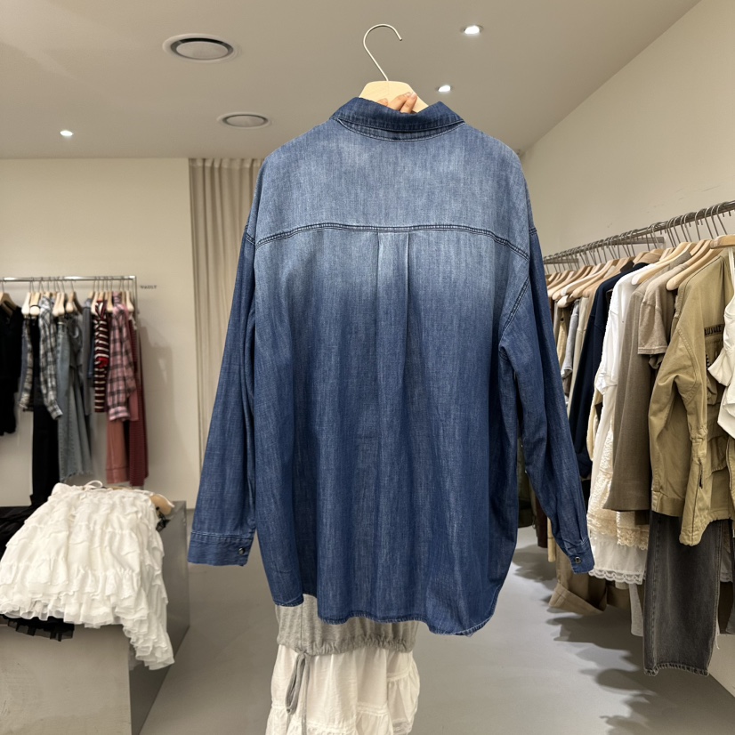 VAULT東大門㊣代購女士新款25秋冬時尚真品人氣推薦襯衫蕾絲衫VAULT襯衫/蕾絲衫