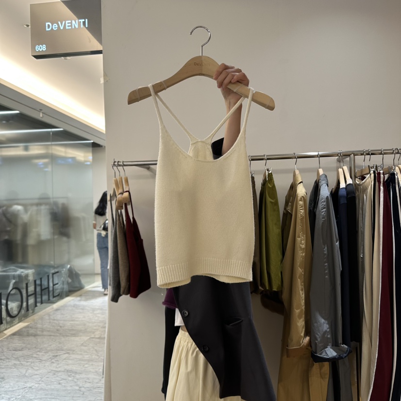 DE VENTI東大門㊣實拍女士新品人氣時尚真品職業推薦吊帶背心DE VENTI吊帶/背心