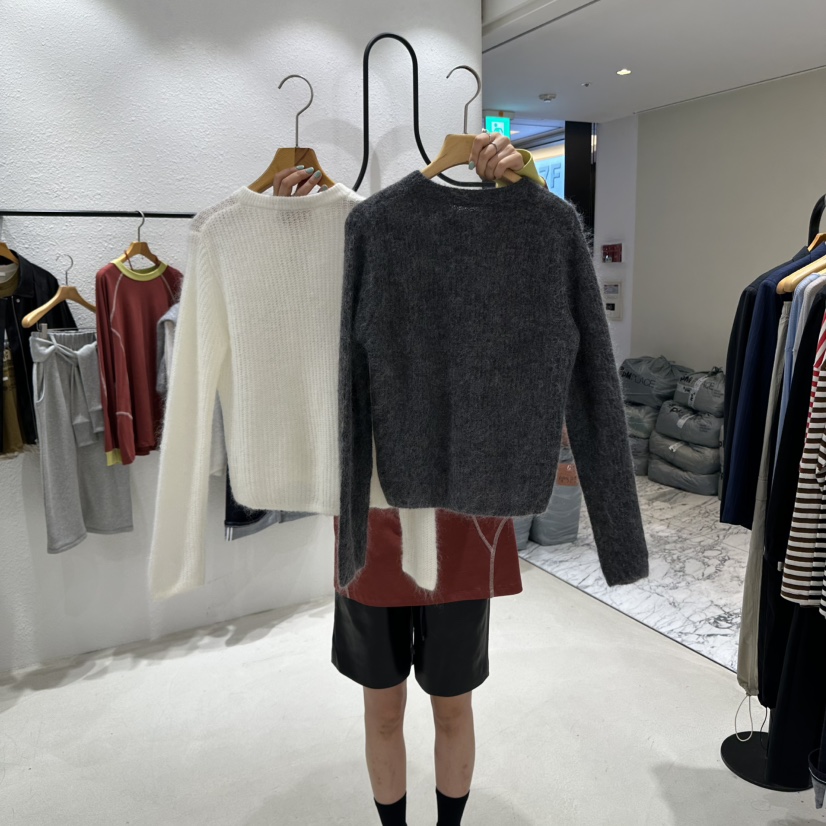TREND SELLER/G東大門㊣代購女士新品人氣休閑針織衫馬海毛G/TREND SELLER針織衫
