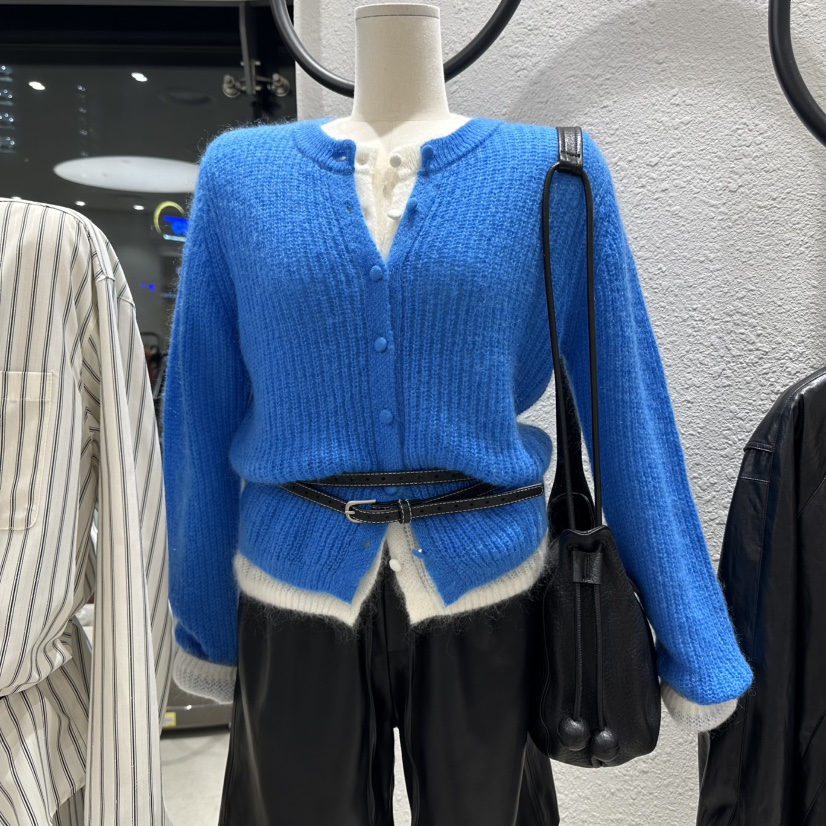 TREND SELLER/G東大門㊣代購女士新品人氣休閑針織衫馬海毛G/TREND SELLER針織衫