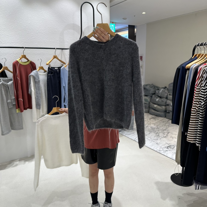 TREND SELLER/G東大門㊣代購女士新品人氣休閑針織衫馬海毛G/TREND SELLER針織衫圖色3