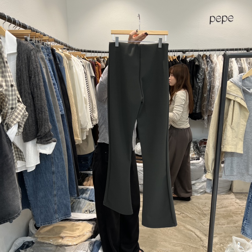 ALMOND PEPE韓國代購㊣女士新品熱賣時尚休閑25秋冬休閑褲ALMOND PEPE休閑褲