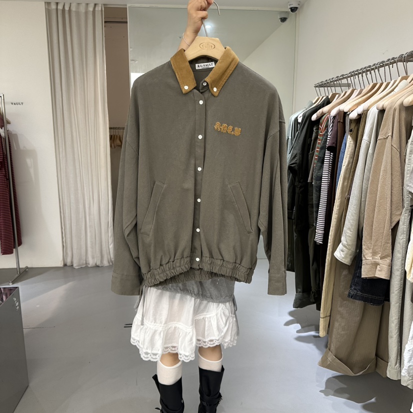 VAULT東大門㊣直郵女裝新款熱賣休閑職業推薦人氣時尚25秋冬夾克VAULT夾克圖色2