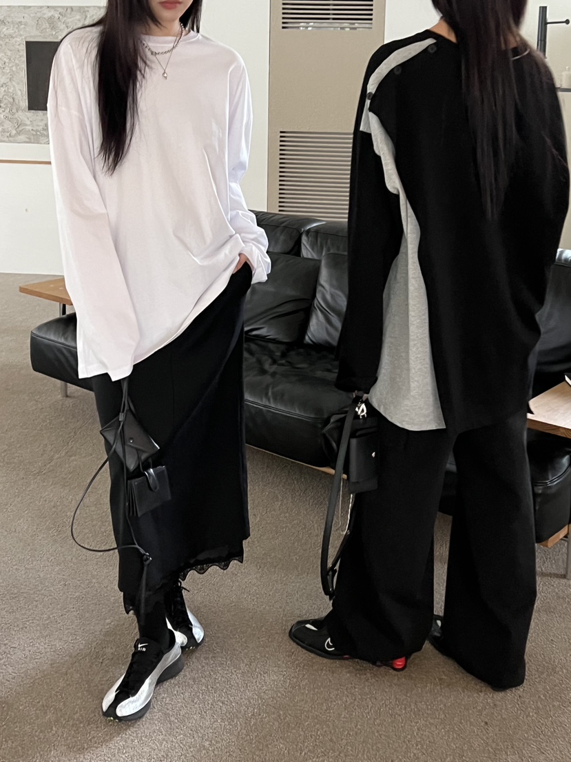 SPECIAL東大門㊣實拍女裝新款人氣25秋冬時尚職業休閑長袖T恤SPECIAL長袖T恤