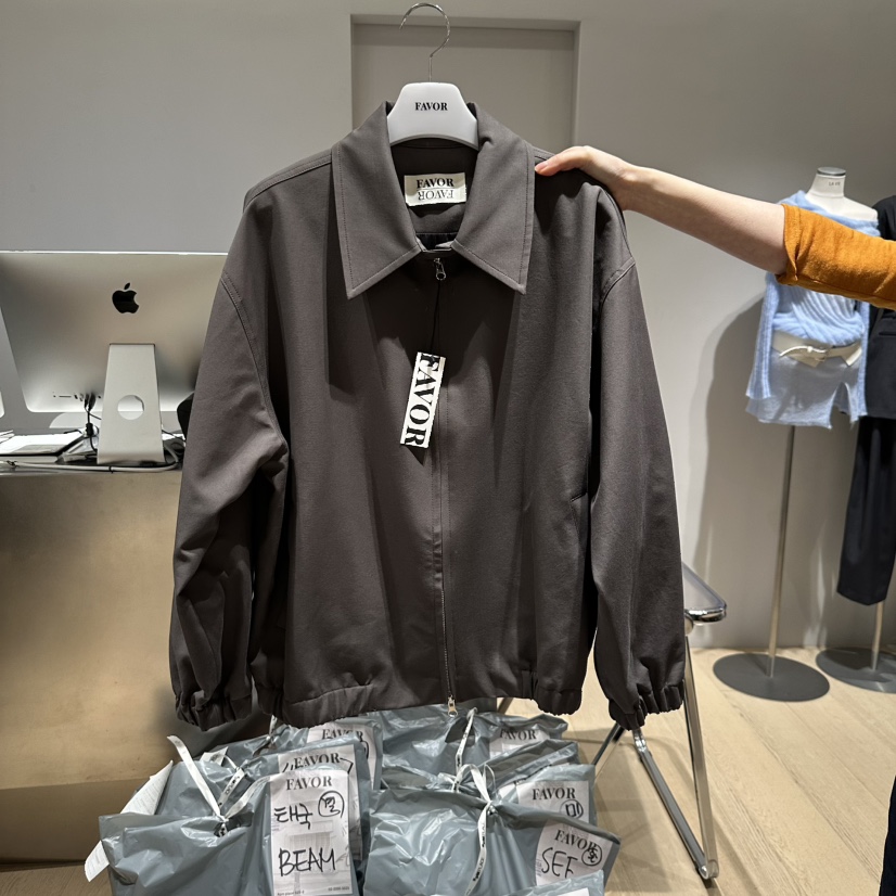 FAVOR-P東大門㊣實拍女裝新品推薦時尚職業熱賣休閑真品夾克FAVOR夾克圖色2