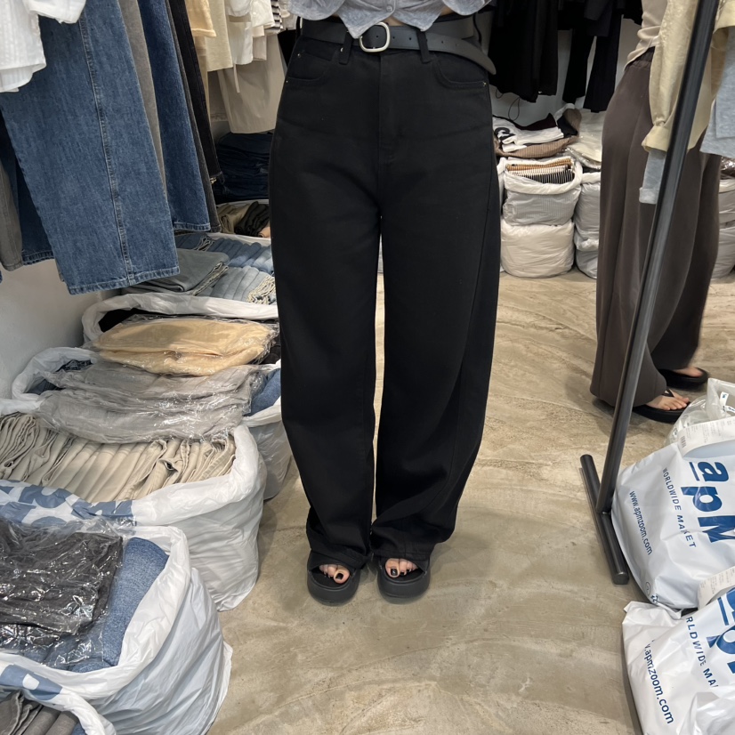 ALMOND PEPE韓國代購㊣女裝新品職業熱賣時尚休閑褲不含腰帶ALMOND PEPE休閑褲