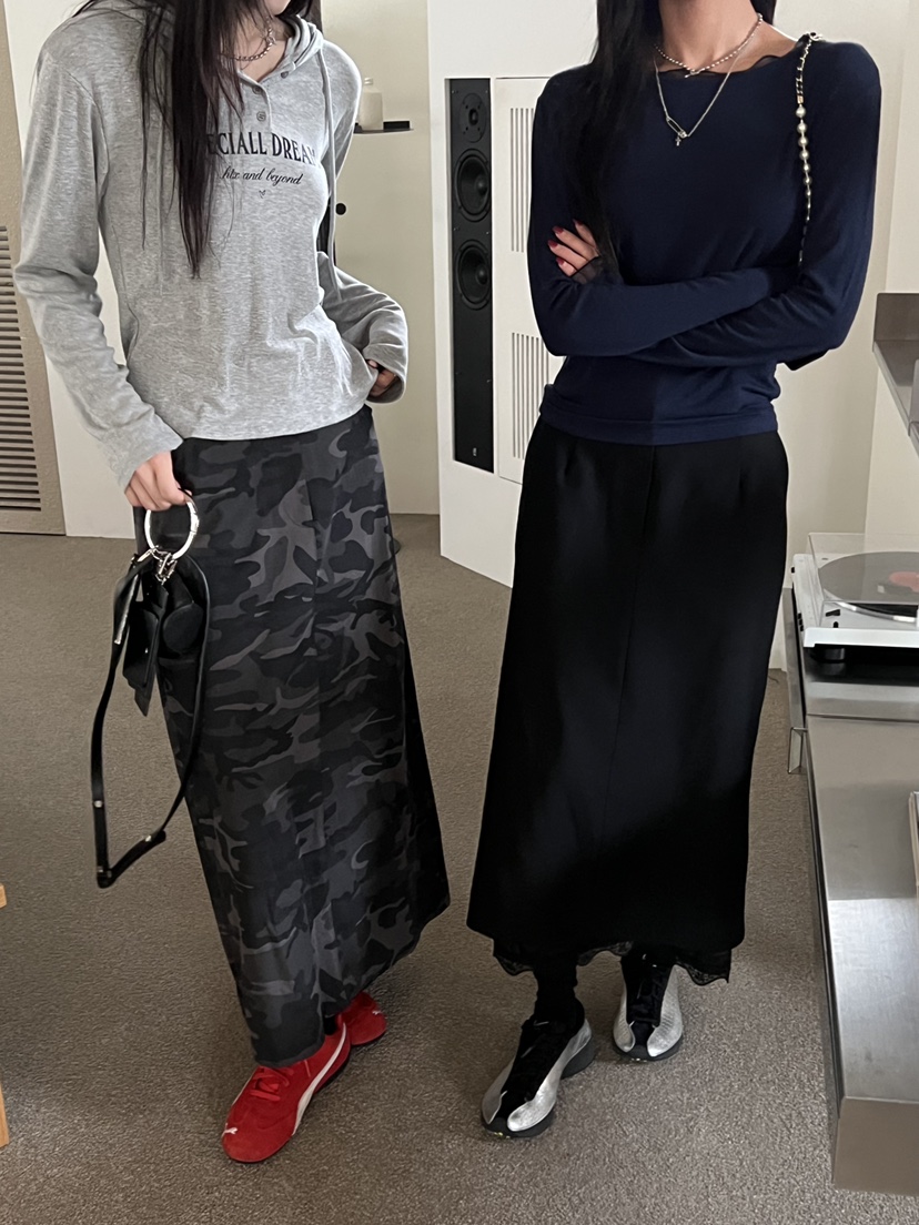 SPECIAL東大門㊣實拍女裝新品休閑25秋冬熱賣真品時尚職業長裙SPECIAL長裙