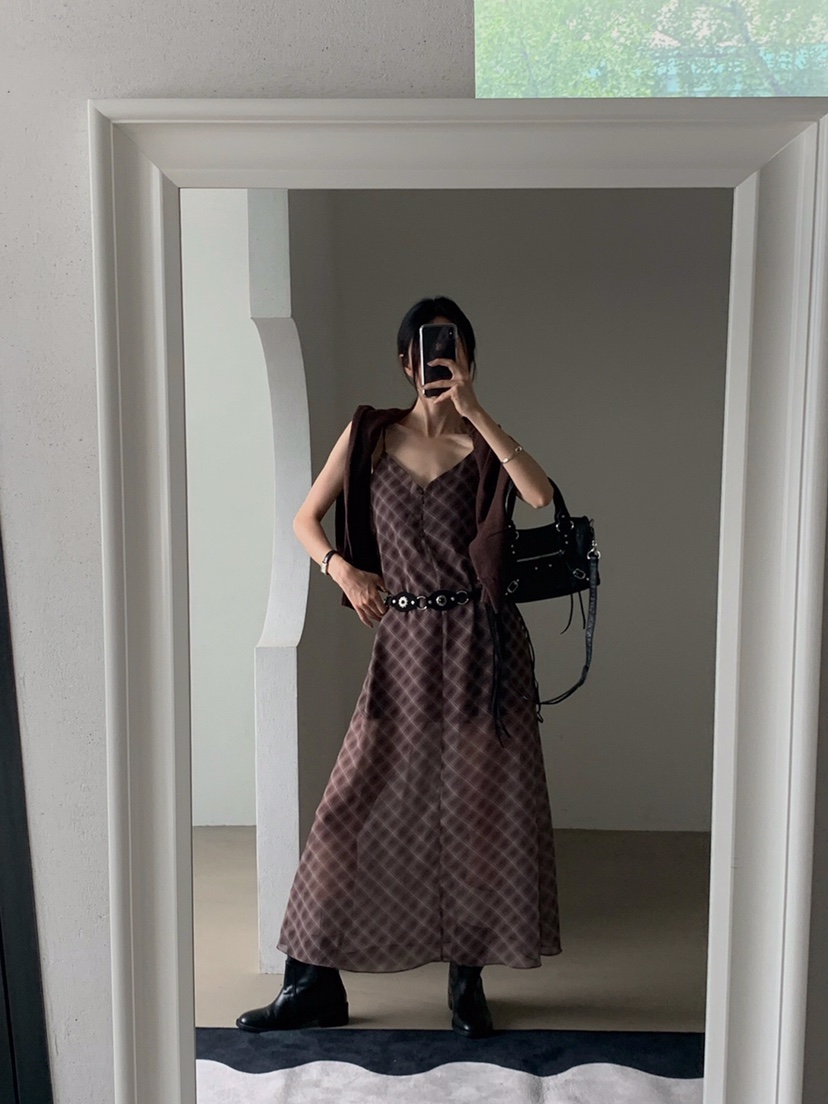 VERANDA東大門㊣代購女裝新品推薦熱賣時尚職業25秋冬連衣裙VERANDA連衣裙