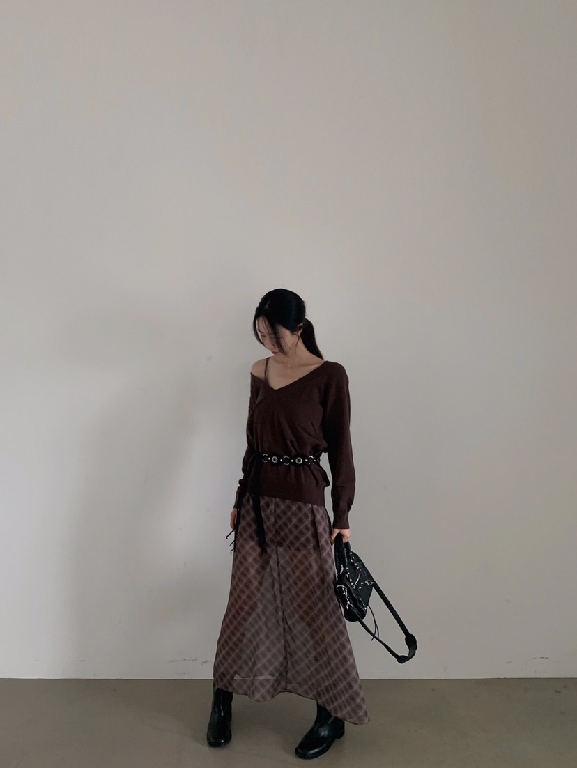 VERANDA東大門㊣代購女裝新品推薦熱賣時尚職業25秋冬連衣裙VERANDA連衣裙