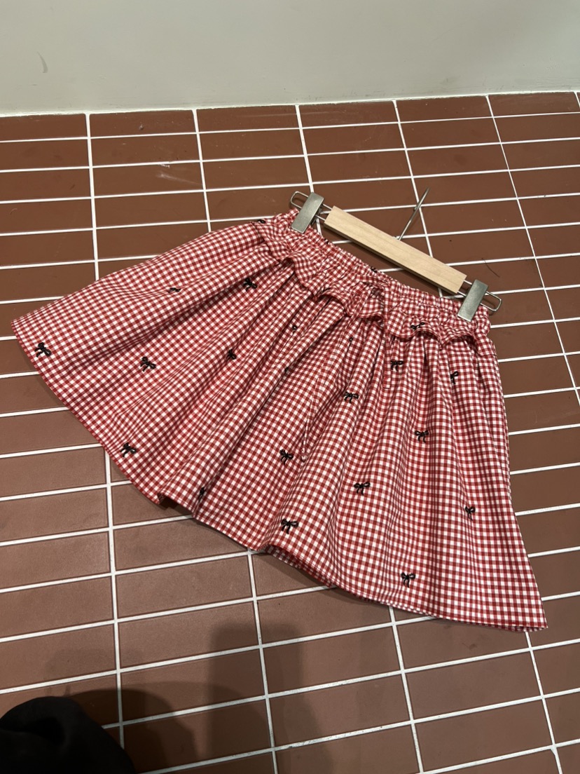 BE&BE東大門㊣代購女裝新品25秋冬人氣裙褲格紋半身裙BE&be裙褲