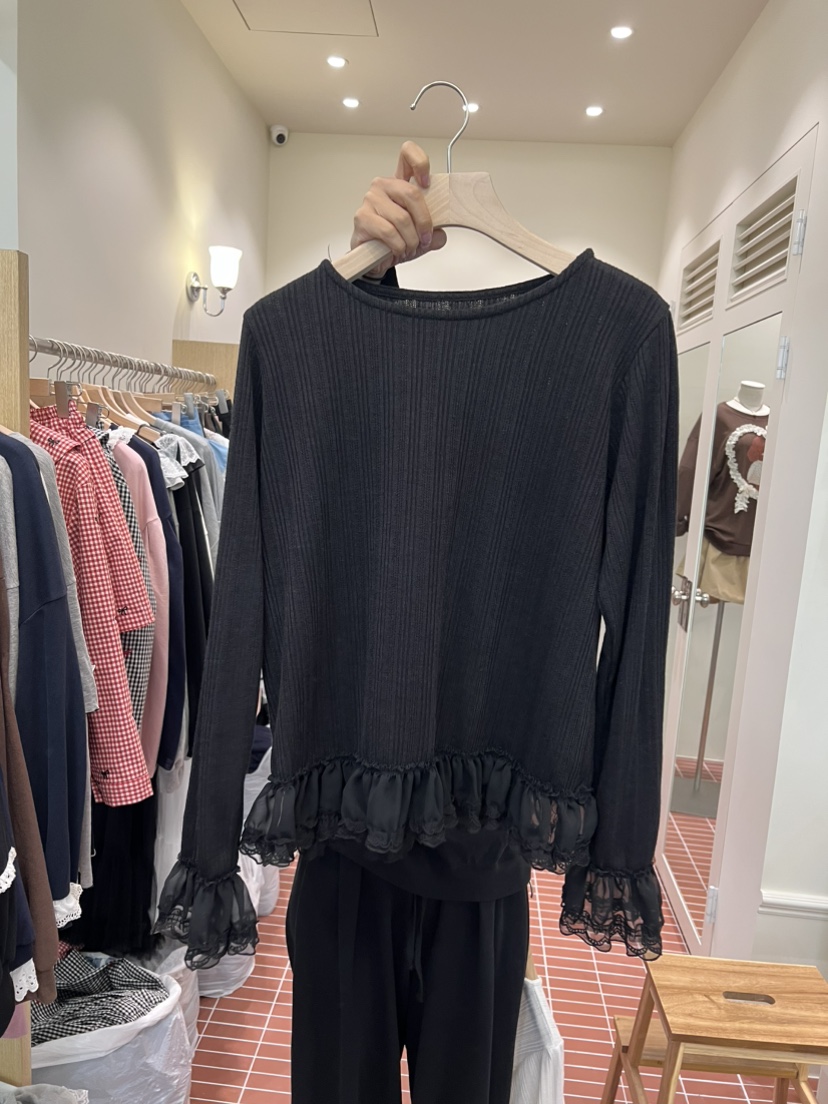 BE&BE東大門㊣直郵女士新品時尚推薦真品休閑人氣長袖T恤BE&be長袖T恤圖色2