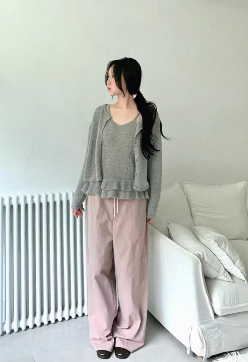DOUZEMOIS韓國直郵㊣女裝新品人氣時尚25秋冬職業套裝套裝開衫DOUZEMOIS套裝