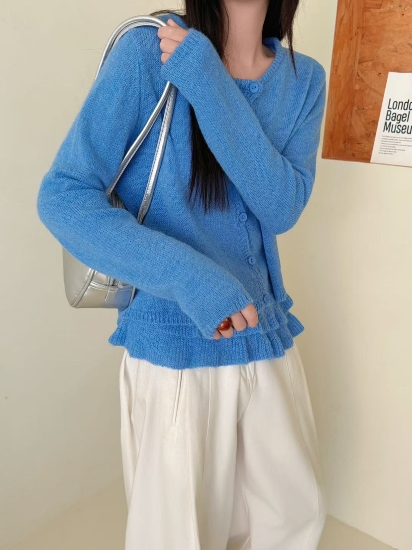 DOUZEMOIS韓國直郵㊣女裝新品人氣時尚25秋冬職業套裝套裝開衫DOUZEMOIS套裝圖色3