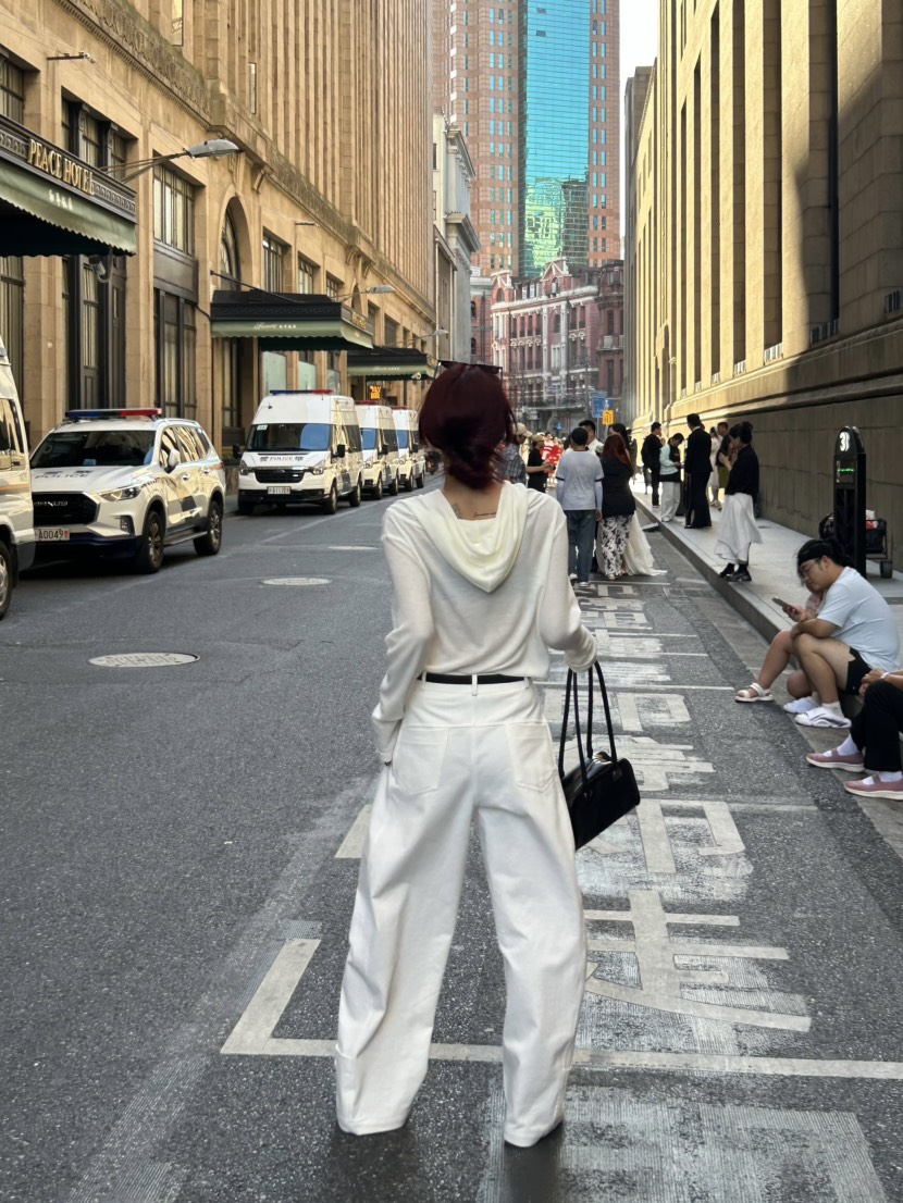 OVER NEAR東大門㊣實拍女士新款推薦休閑職業時尚熱賣長袖T恤OVER NEAR長袖T恤