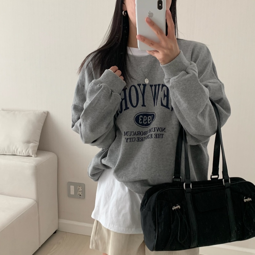 HELLO JINI韓國直郵㊣女裝新款真品25秋冬熱賣時尚人氣衛衣HELLO JINI衛衣