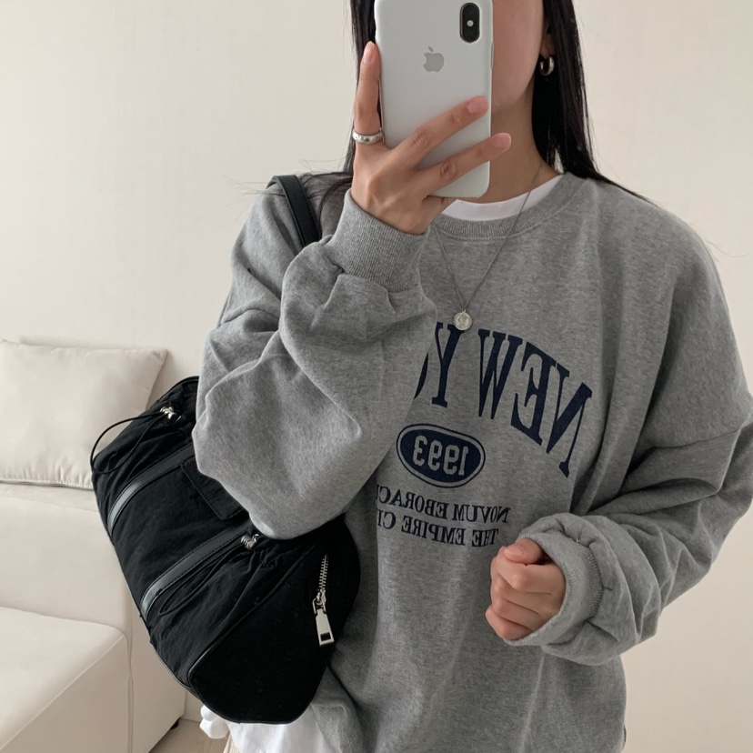 HELLO JINI韓國直郵㊣女裝新款真品25秋冬熱賣時尚人氣衛衣HELLO JINI衛衣