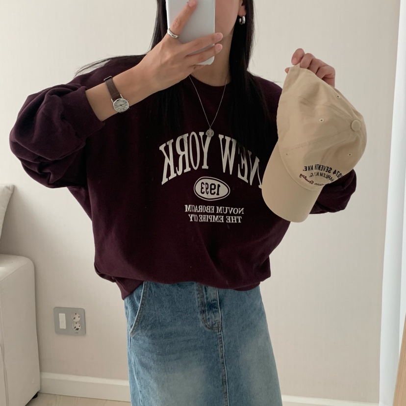 HELLO JINI韓國直郵㊣女裝新款真品25秋冬熱賣時尚人氣衛衣HELLO JINI衛衣