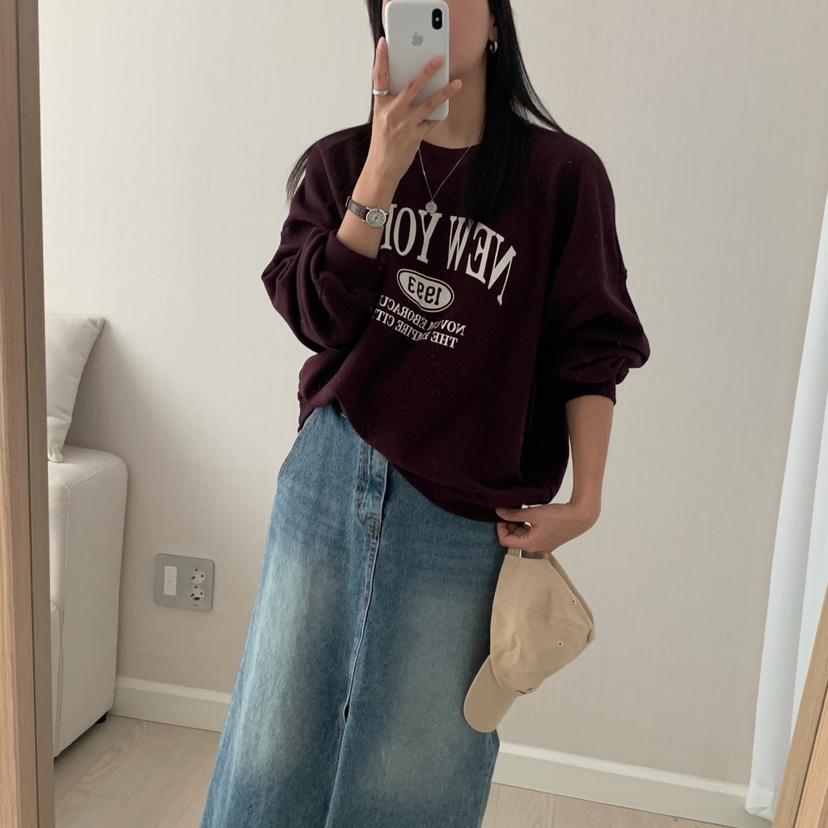 HELLO JINI韓國直郵㊣女裝新款真品25秋冬熱賣時尚人氣衛衣HELLO JINI衛衣