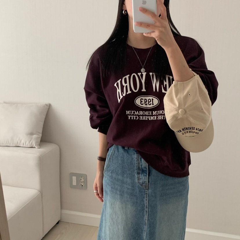 HELLO JINI韓國直郵㊣女裝新款真品25秋冬熱賣時尚人氣衛衣HELLO JINI衛衣