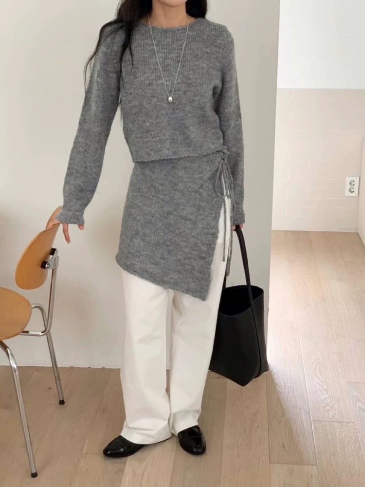 DOUZEMOIS東大門㊣代購女裝新品熱賣推薦職業時尚25秋冬套裝套裝DOUZEMOIS套裝