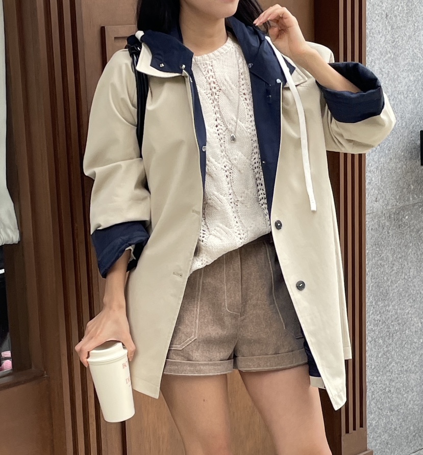 RE:FRESH-L韓國直郵㊣女裝新品時尚25秋冬真品人氣休閑夾克RE:FRESH夾克