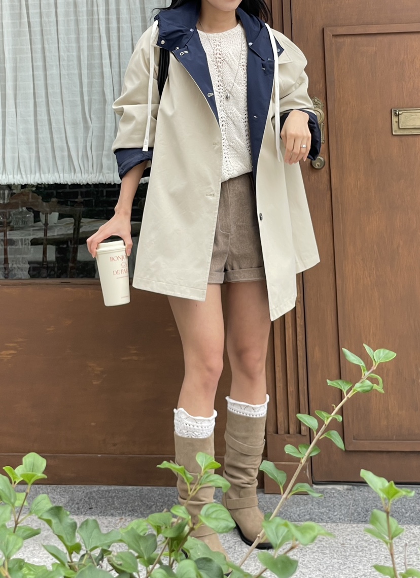 RE:FRESH-L韓國直郵㊣女裝新品時尚25秋冬真品人氣休閑夾克RE:FRESH夾克