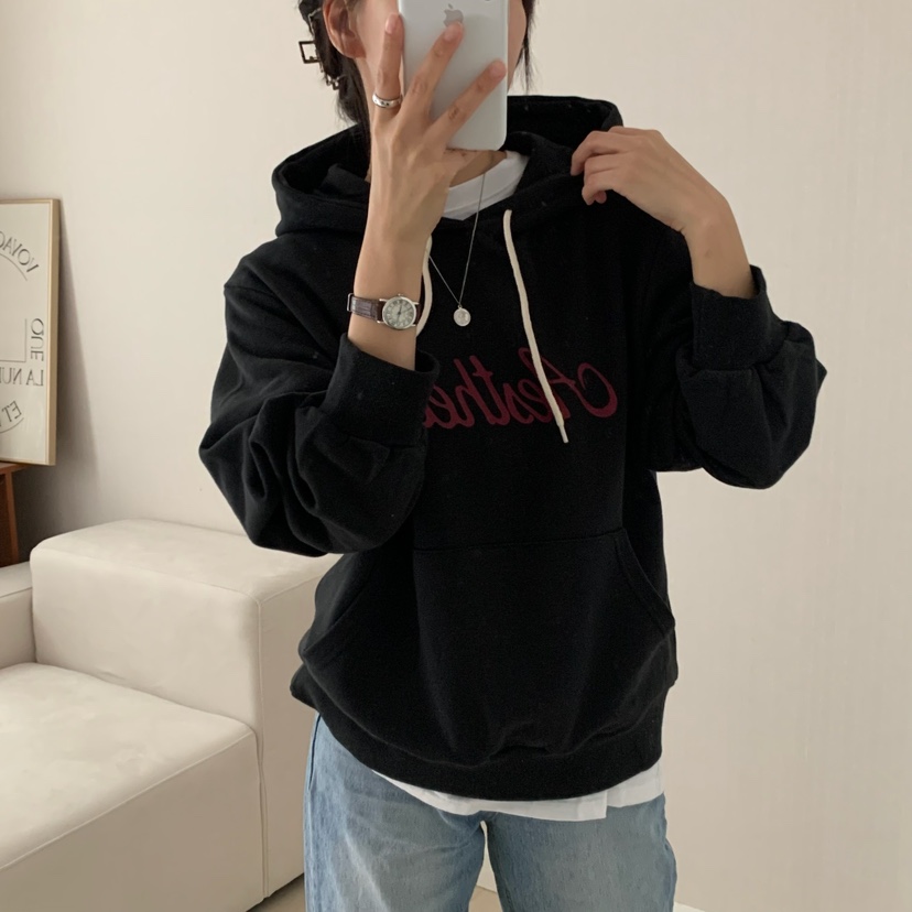HELLO JINI東大門㊣代購女裝新品推薦休閑人氣熱賣職業衛衣HELLO JINI衛衣