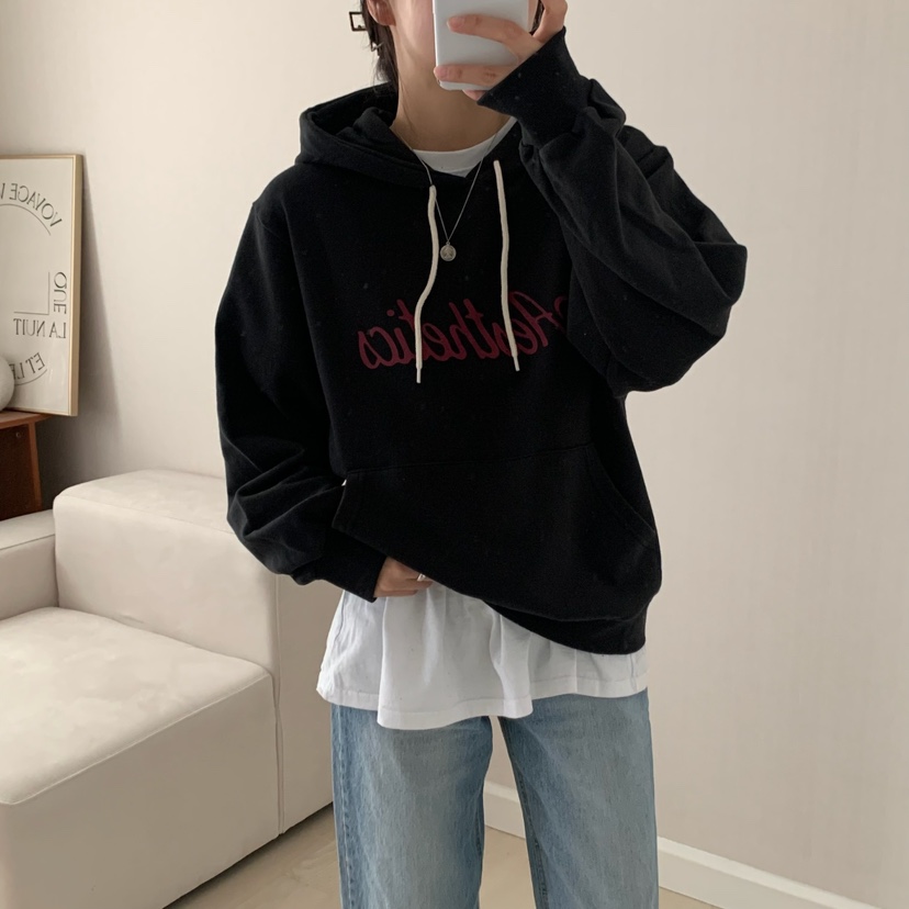 HELLO JINI東大門㊣代購女裝新品推薦休閑人氣熱賣職業衛衣HELLO JINI衛衣