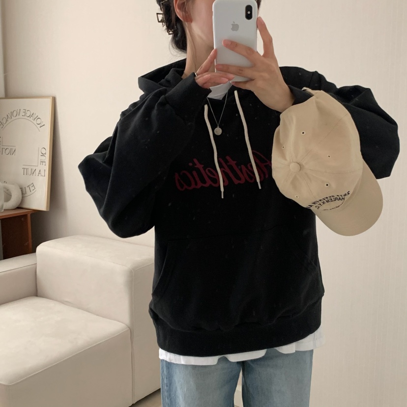 HELLO JINI東大門㊣代購女裝新品推薦休閑人氣熱賣職業衛衣HELLO JINI衛衣