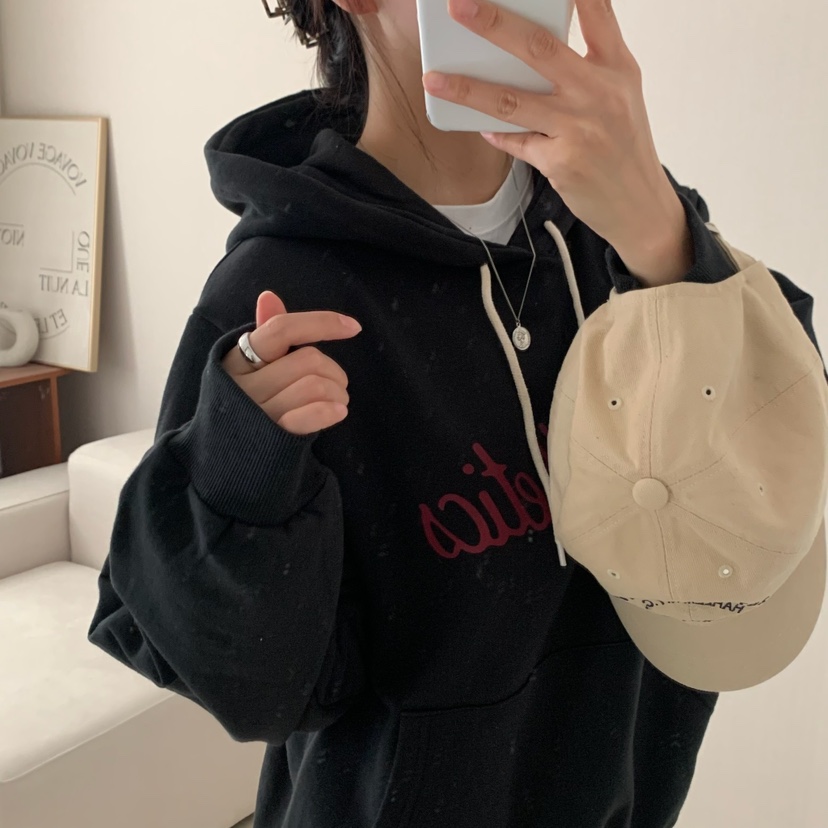 HELLO JINI東大門㊣代購女裝新品推薦休閑人氣熱賣職業衛衣HELLO JINI衛衣