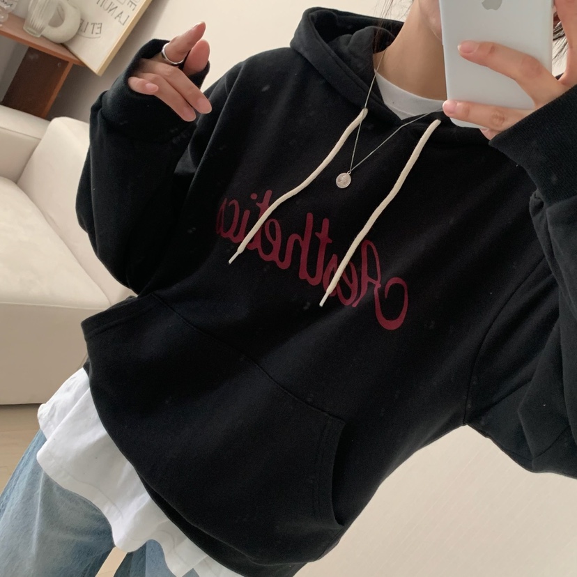 HELLO JINI東大門㊣代購女裝新品推薦休閑人氣熱賣職業衛衣HELLO JINI衛衣