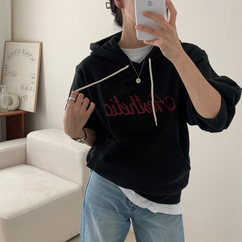 HELLO JINI東大門㊣代購女裝新品推薦休閑人氣熱賣職業衛衣HELLO JINI衛衣圖色2