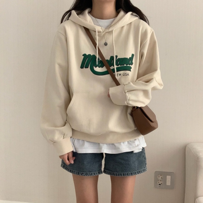HELLO JINI韓國代購㊣女裝新品休閑人氣熱賣時尚職業25秋冬衛衣HELLO JINI衛衣