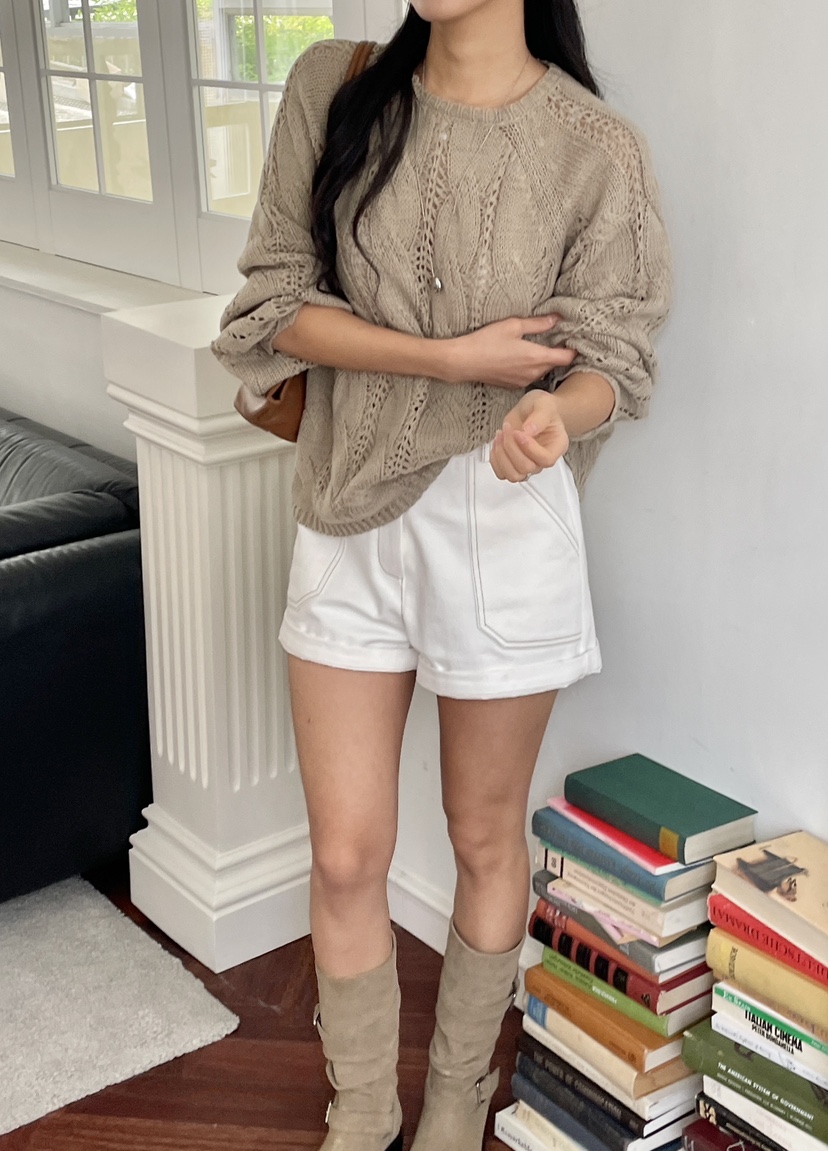 RE:FRESH-L東大門㊣實拍女裝新款休閑時尚職業人氣真品針織衫RE:FRESH針織衫