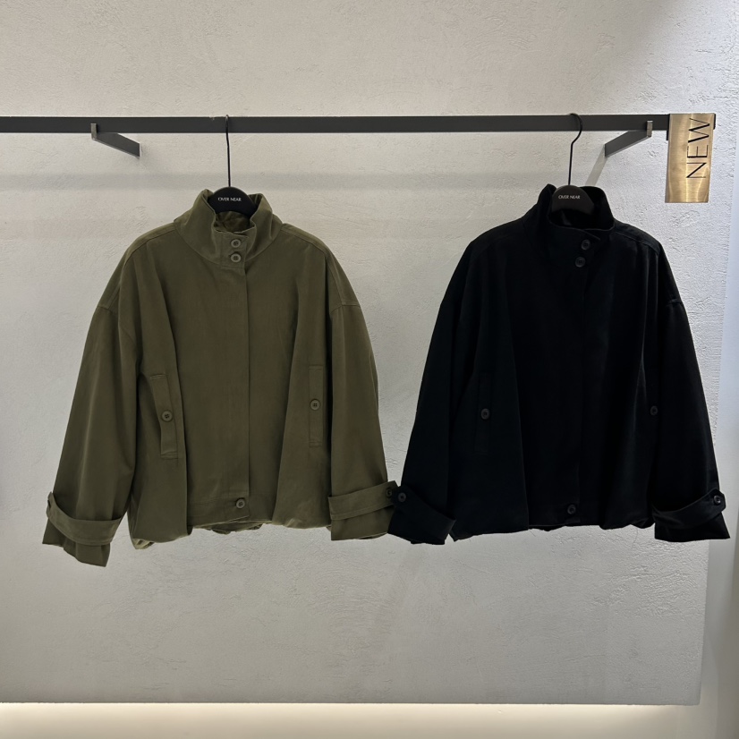 OVER NEAR東大門㊣直郵女士新品時尚25秋冬熱賣人氣推薦夾克OVER NEAR夾克