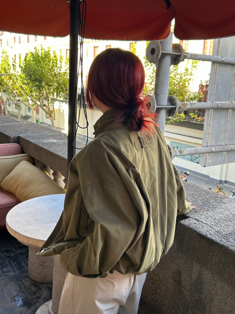 OVER NEAR東大門㊣直郵女士新品時尚25秋冬熱賣人氣推薦夾克OVER NEAR夾克