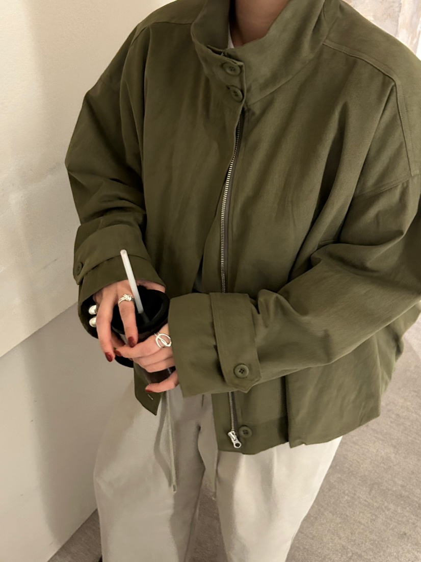 OVER NEAR東大門㊣直郵女士新品時尚25秋冬熱賣人氣推薦夾克OVER NEAR夾克
